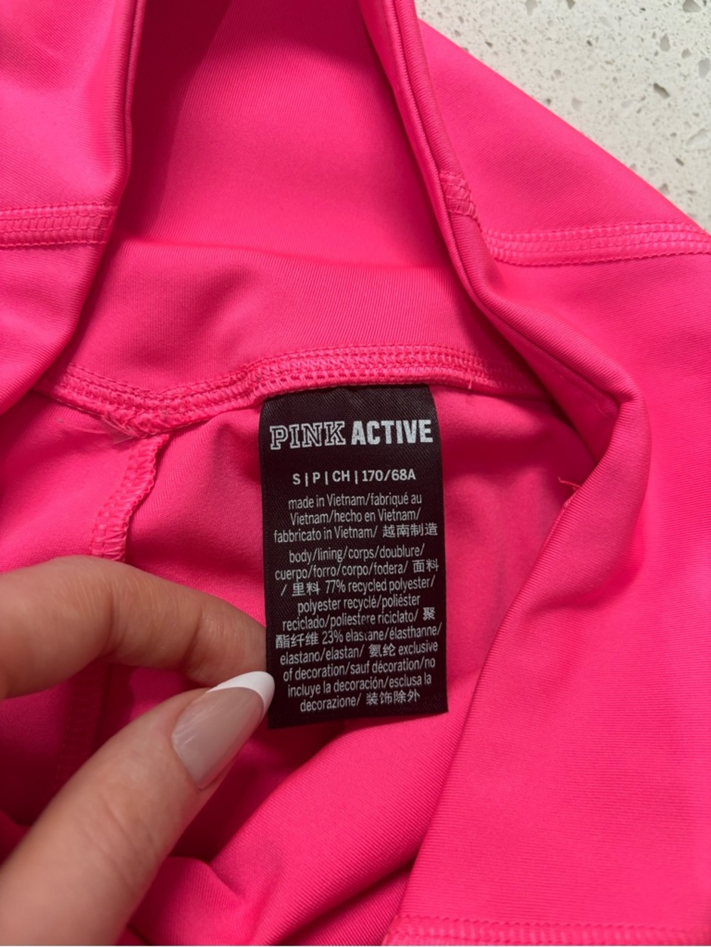 Victoria’s Secret Neon Pink Leggings - Picture 5 of 6